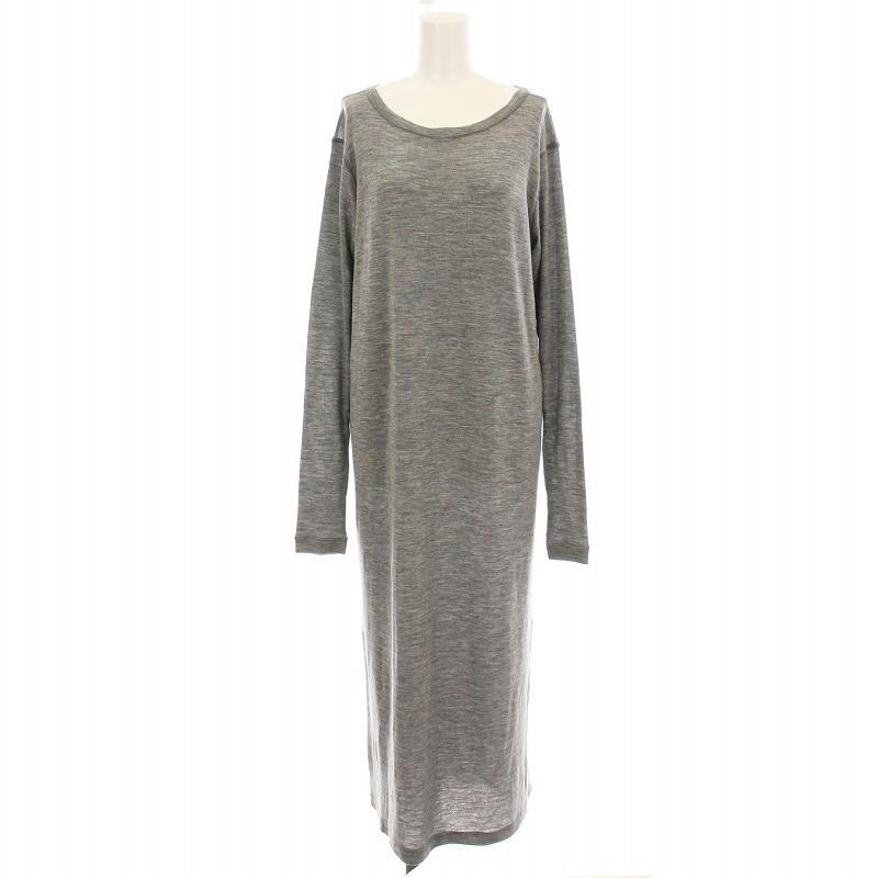 プラージュ Plage 24AW super 120s jersey ワンピース ジャージー