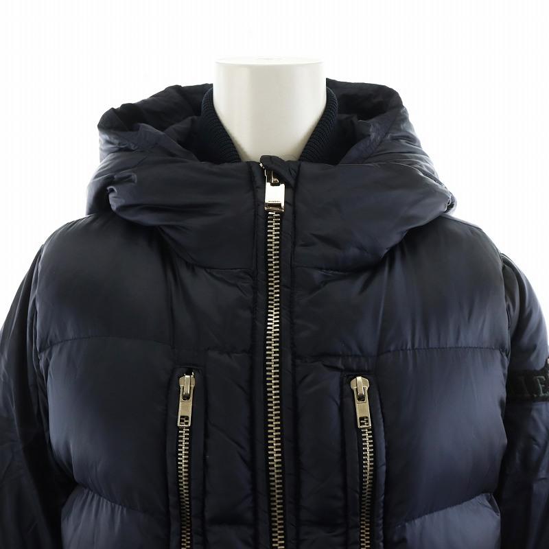 DIESEL（ディーゼル） ダウンコート ロング丈 フード ナイロン