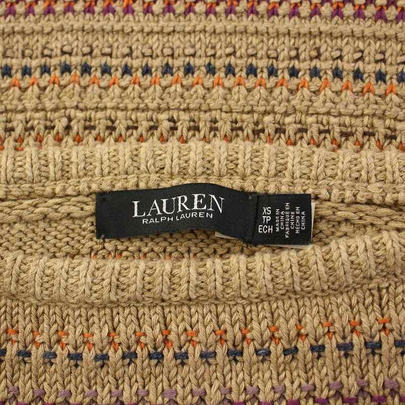 ローレンラルフローレン LAUREN RALPH ニット セーター 長袖 ボート
