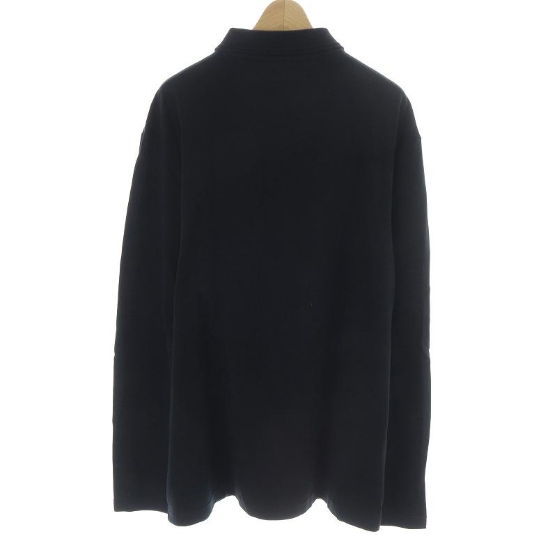 新品タグ付き✨【HUGO BOSS】長袖ポロシャツ ブラック Mサイズ ヒューゴボス HUGO BOSS ポロシャツ 長袖 ロゴ XXL 黒 10209951 /RE