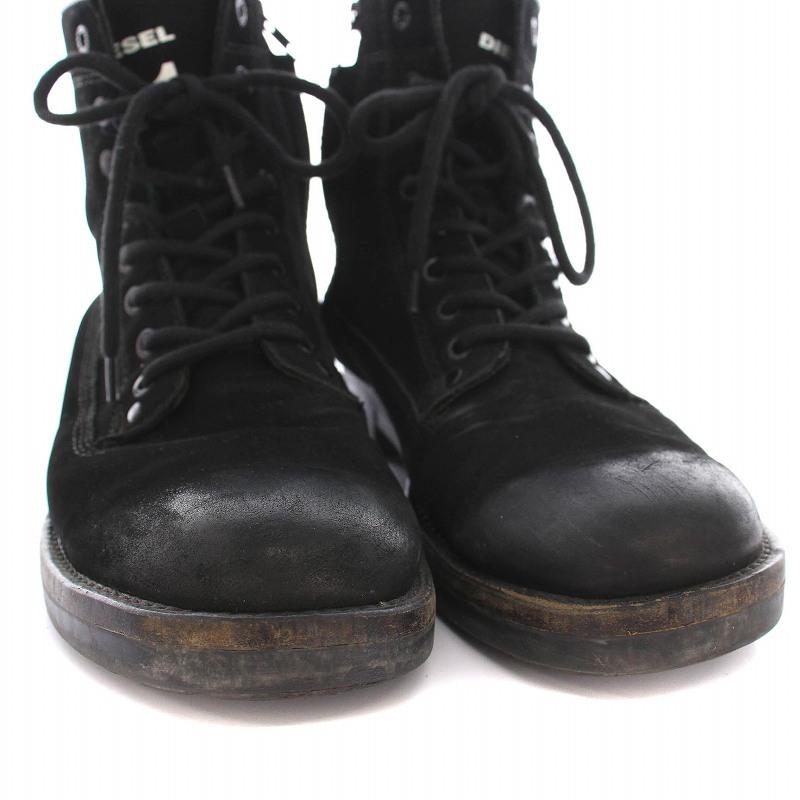 DIESEL（ディーゼル） DIESEL D-THROUPER DBB ZC レザーブーツ レース