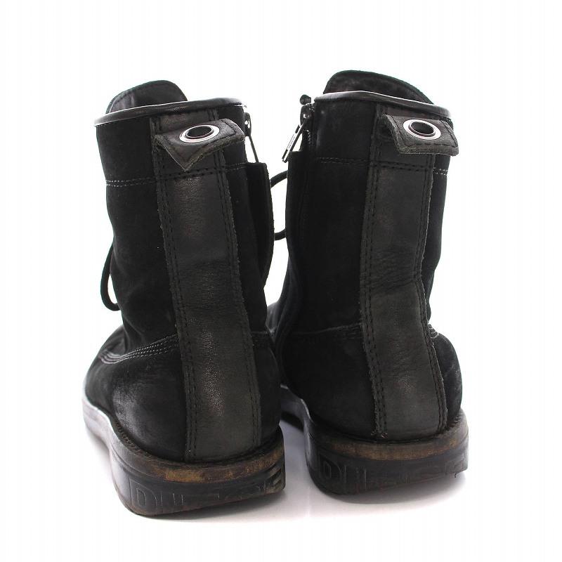 DIESEL（ディーゼル） DIESEL D-THROUPER DBB ZC レザーブーツ レース