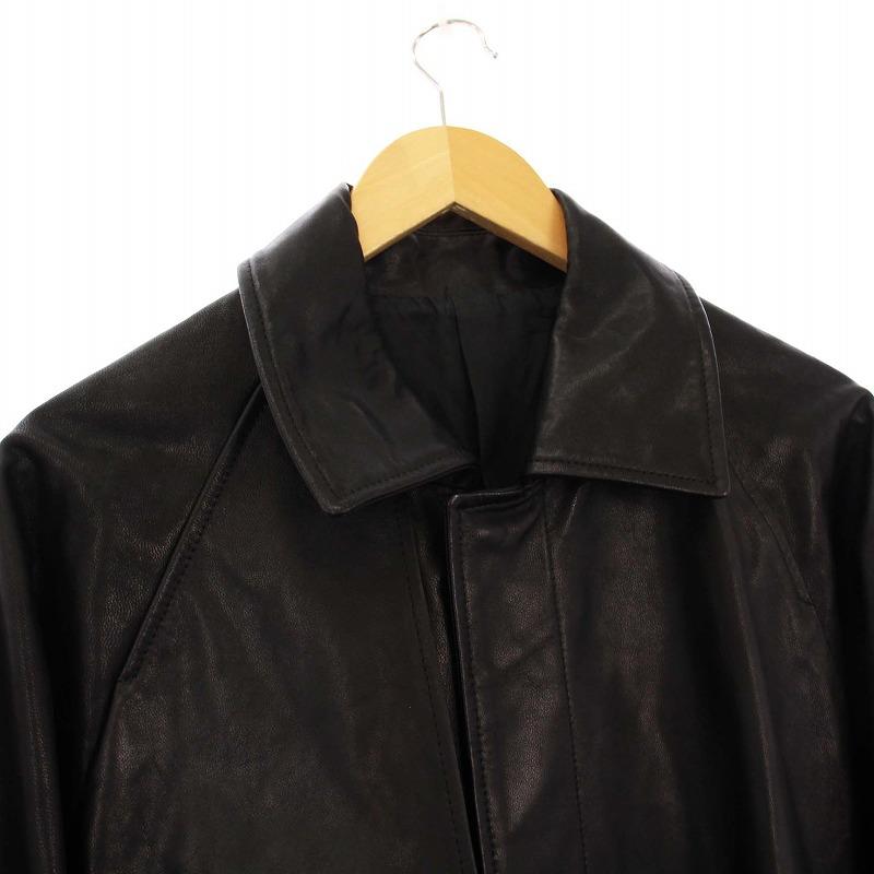 シュタイン stein. 24SS LEATHER HALF COAT レザーハーフコート ステン 