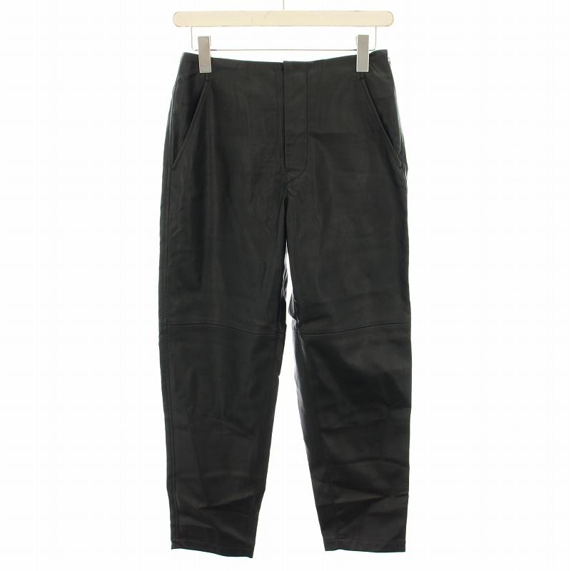 ボーダーズアットバルコニー BORDERS at BALCONY フェイクレザーパンツ