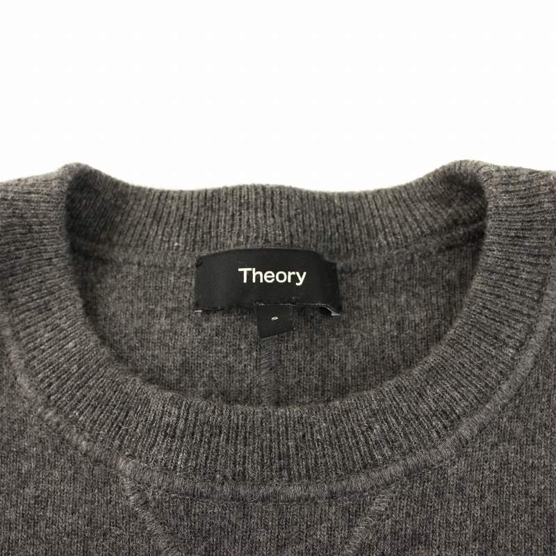 セオリー Theory ニット セーター M カシミヤ混 長袖 クルーネック ✨大人気✨Theory/セオリー カシミヤ混セーターS - メルカリ