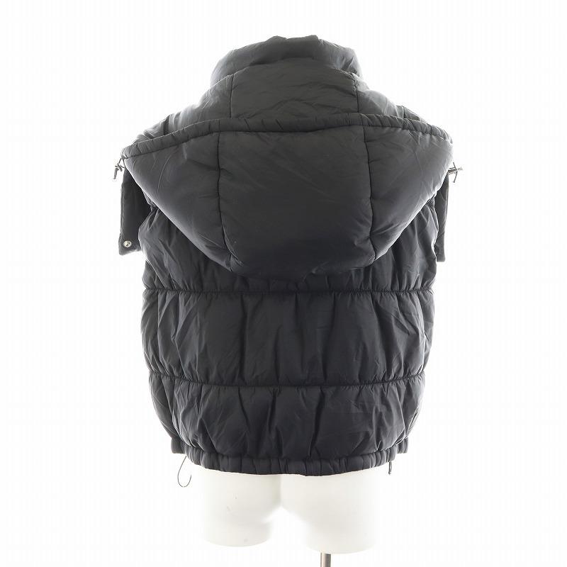 N°21 (numero ventuno) ダウンベスト フード付き 黒】 【公式通販】