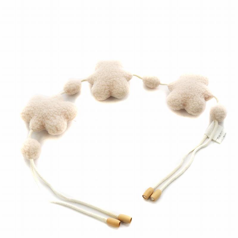 HERMES（エルメス） ベビー ラトル ぬいぐるみ ガラガラ ウール ピンク