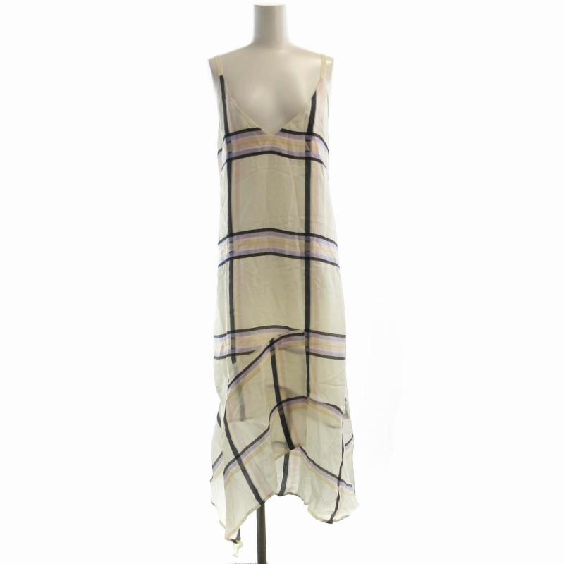 グレースクラス GRACE Class チェックスリップワンピース マキシ