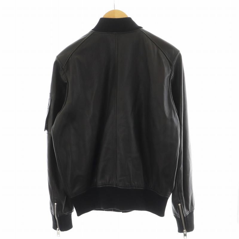DIESEL（ディーゼル） DIESEL L-Abbott Leather Bomber Jacket レザー