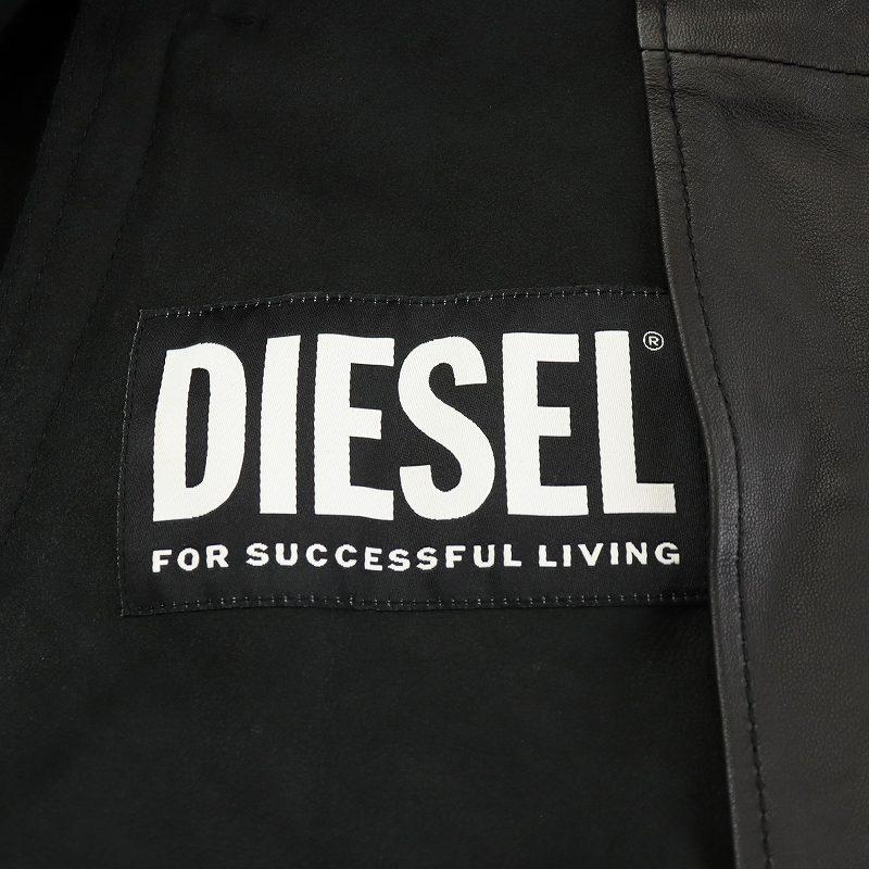 DIESEL（ディーゼル） DIESEL L-Abbott Leather Bomber Jacket レザー