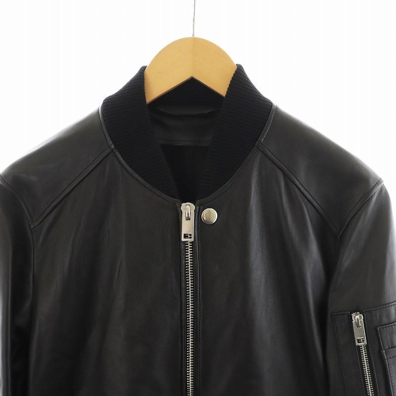 DIESEL ディーゼル レザー ボンバージャケット ラムスキン die-l-o-e8-005.jpg