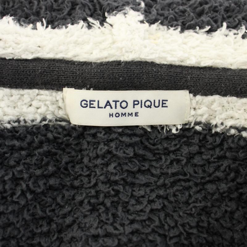 ジェラートピケオム GELATO PIQUE HOMME ブロックボーダーパーカー