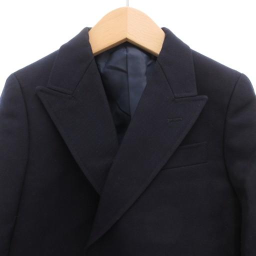 ジェイプレス J.PRESS NEW HAVEN CAMBRIDGE テーラードジャケット ブレザー ダブル ウール 115 紺 ネイビー 金ボタン |  | 02