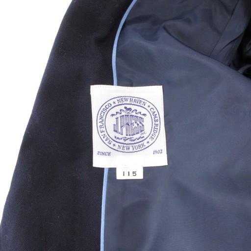 ジェイプレス J.PRESS NEW HAVEN CAMBRIDGE テーラードジャケット ブレザー ダブル ウール 115 紺 ネイビー 金ボタン |  | 06