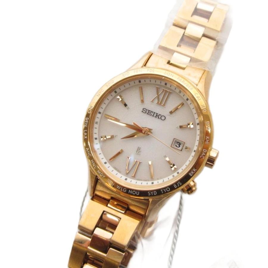 未使用品 セイコー SEIKO ルキア LUKIA 腕時計 アナログ 3針 ソーラー 