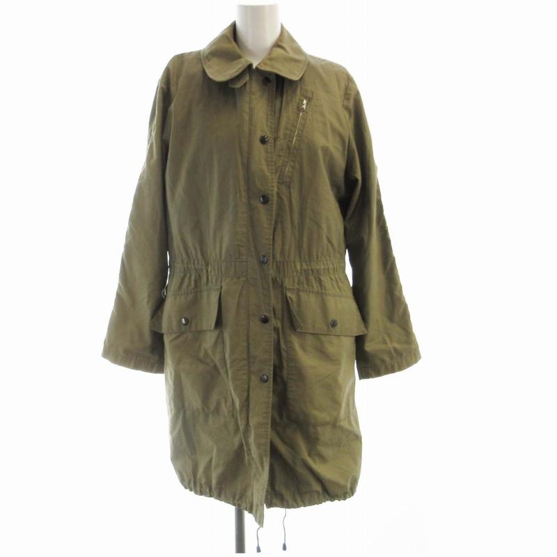 MHL. VINTAGE COTTON NYLON フーデッドコートM MARGARET HOWELL
