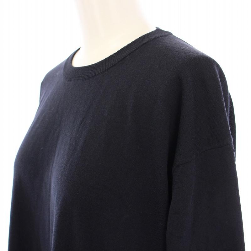 美品 MUSE de Deuxieme Classe ミューズドゥドゥーズィエムクラス ニット セーター F ウール100％ 長袖 Vネック レディース AM8602A24 美品 MUSE de Deuxieme Classe ミューズドゥドゥーズィエムクラス