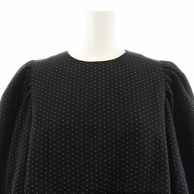 マリココウガ MARIKO KOHGA 22AW パターンブラウス シャツ 長袖 ドット 