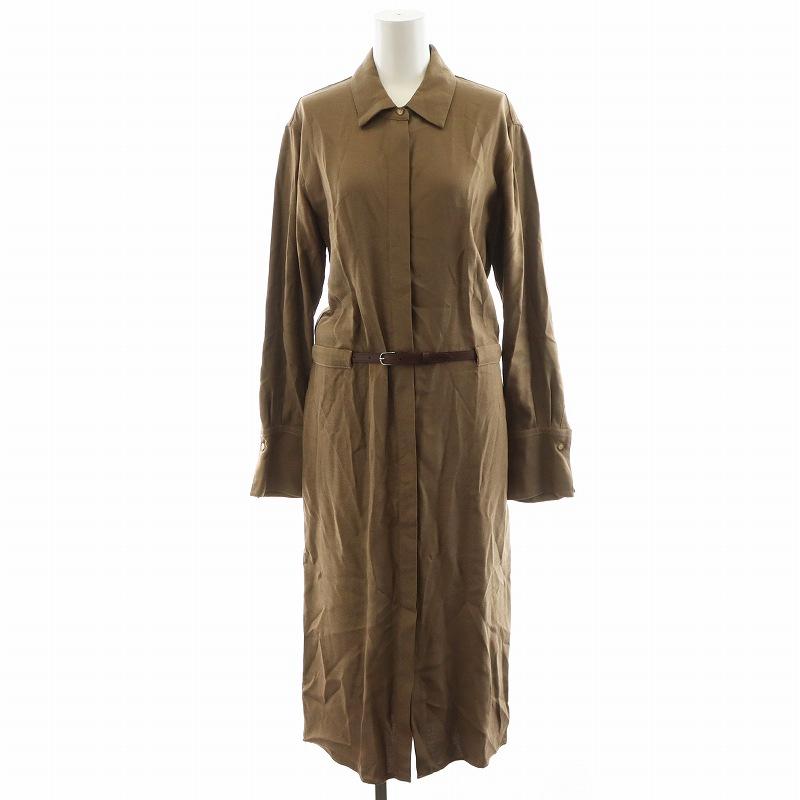 ジョセフ JOSEPH 23AW ビスコースツイル シャツドレス シャツ 