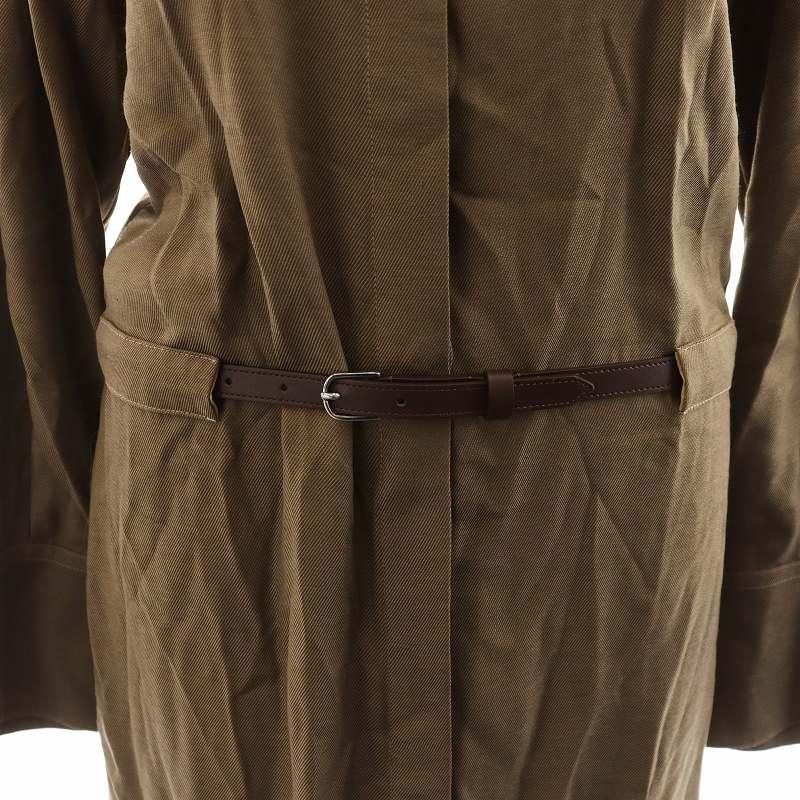 ジョセフ JOSEPH 23AW ビスコースツイル シャツドレス シャツ 