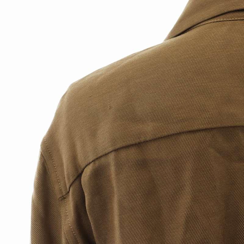 ジョセフ JOSEPH 23AW ビスコースツイル シャツドレス シャツ