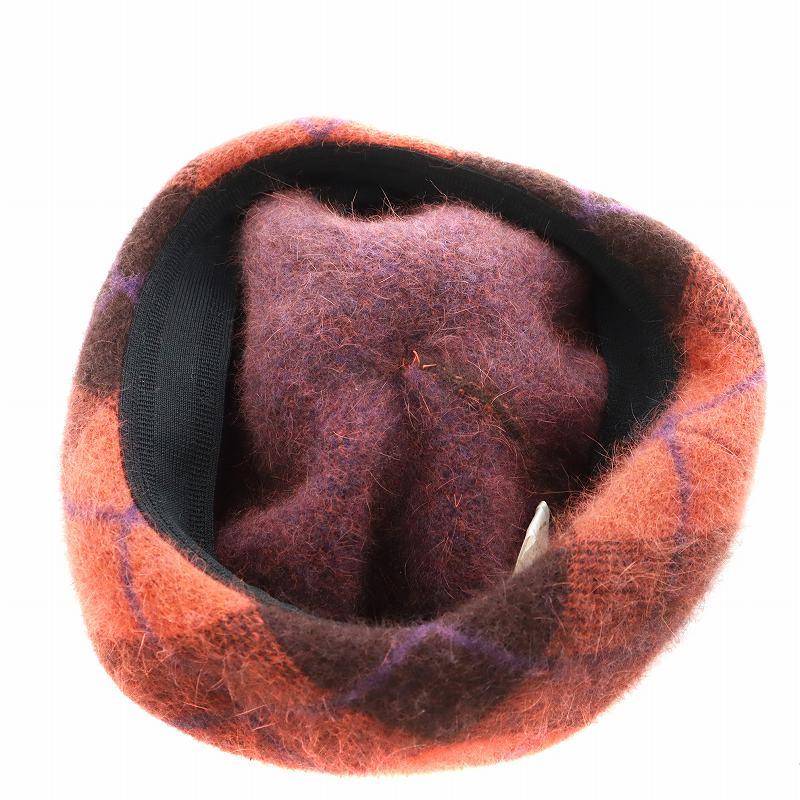 【美品】Vivienne Westwood オーブ ベレー帽 ボンボン Vivienne Westwood ヴィヴィアンウエストウッド 帽子 ベレー帽