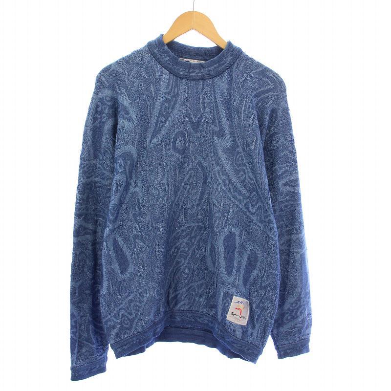 一点物】 クージー 3Dニット COOGI S オーストラリア製 ブルー