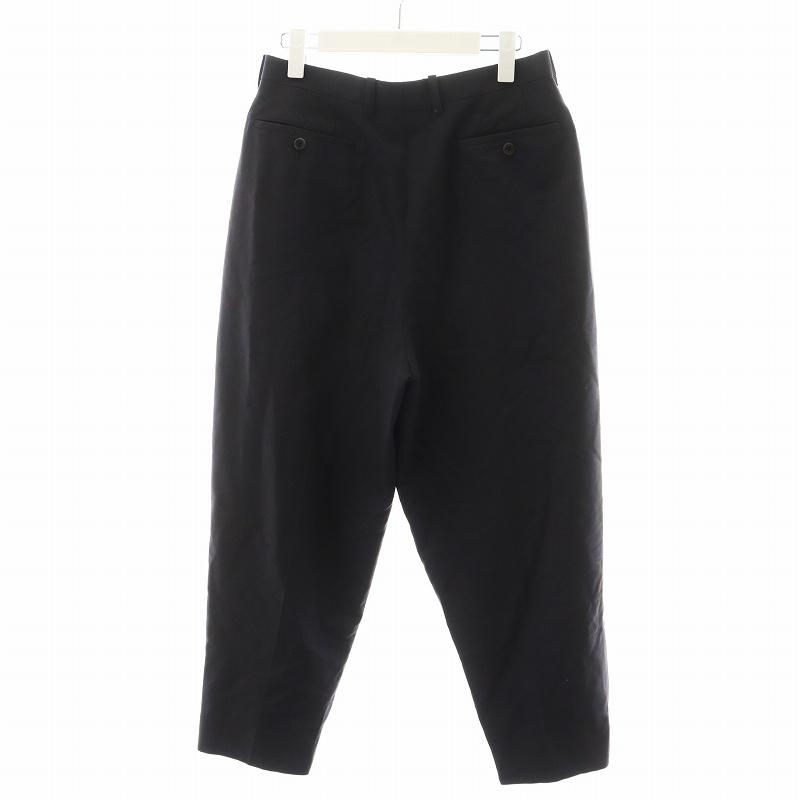 ラッドミュージシャン LAD MUSICIAN 2TUCK CROPPED WIDE SLACKS パンツ