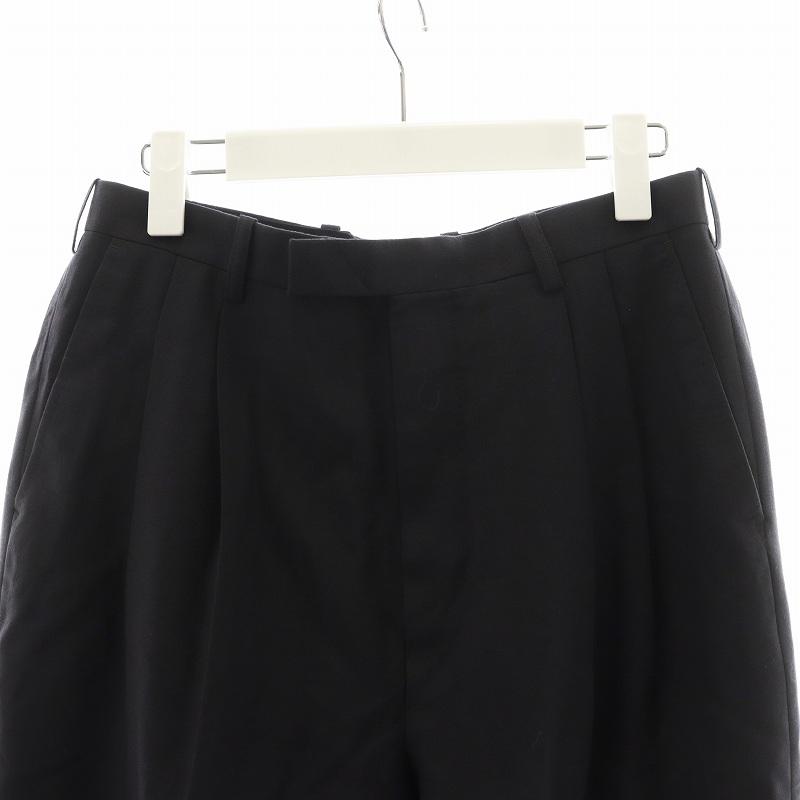 ラッドミュージシャン LAD MUSICIAN 2TUCK CROPPED WIDE SLACKS パンツ