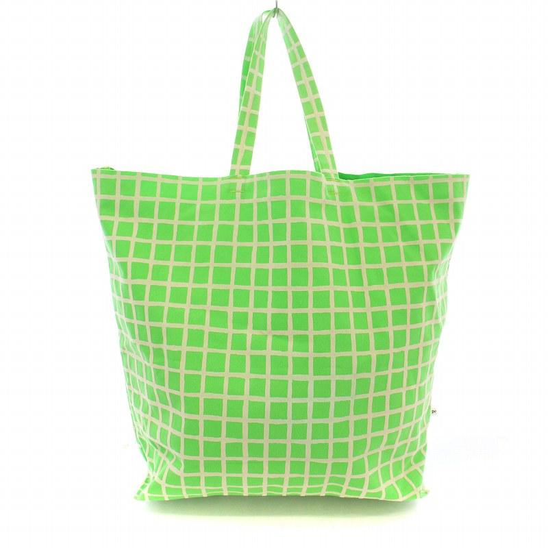 最終値下げ　新品未使用　ミナペルホネンpollotパニーニーバッグ　グリーン 最終値下げ 新品未使用 ミナペルホネンpollotパニーニーバッグ