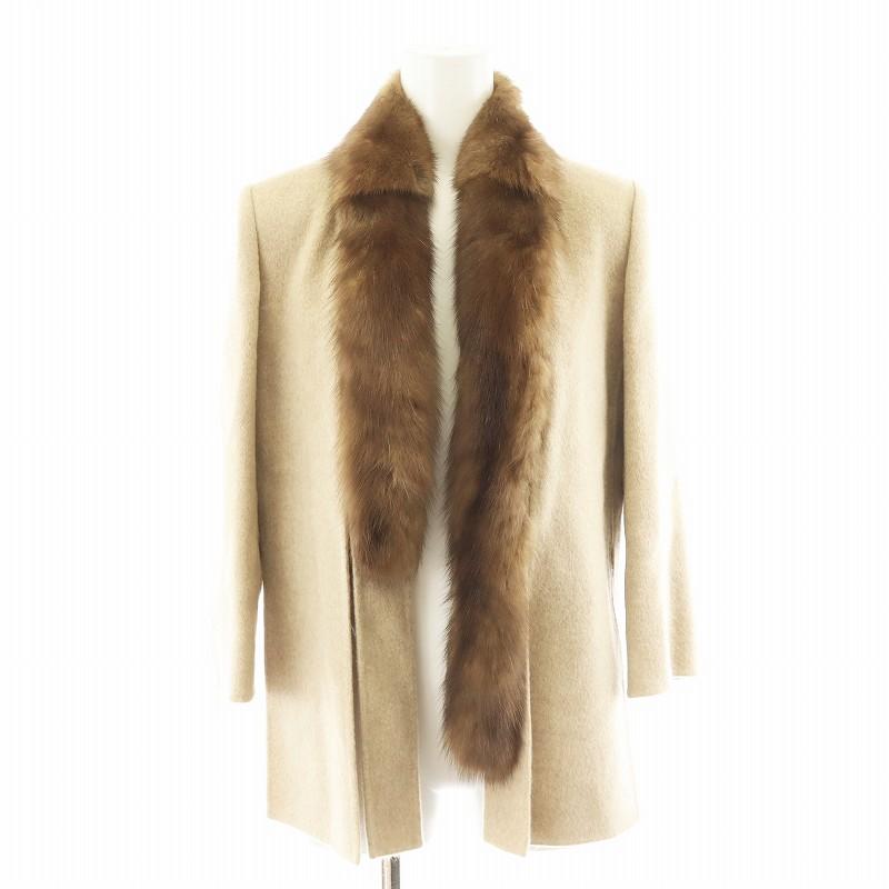 FOXEY フォクシー ジャケット ロシアンセーブルファー カシミヤ 38