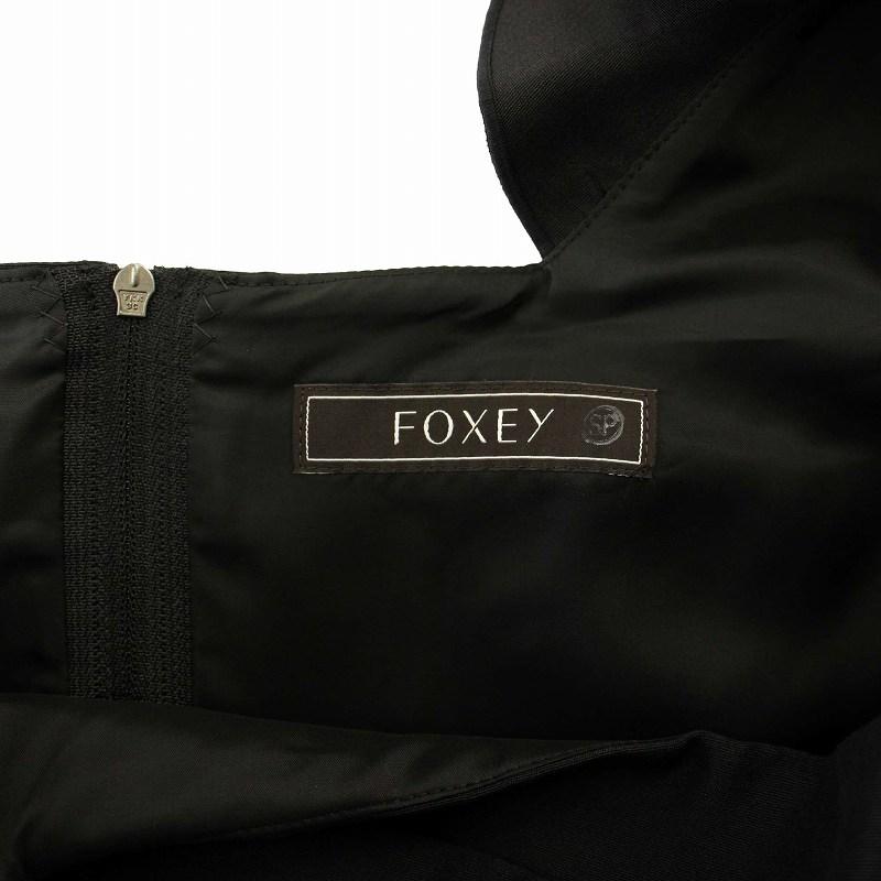 FOXEY 未使用品 フォクシー チューリップ ラッフルワンピース ひざ丈