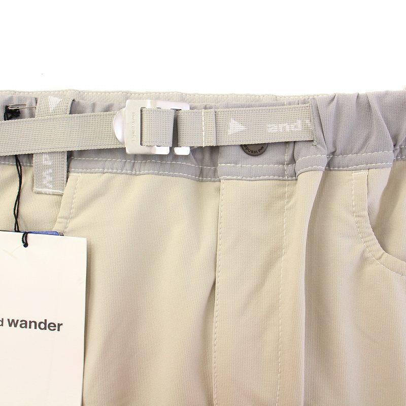 and wander（アンドワンダー） クライミングパンツ スラックス ジップ