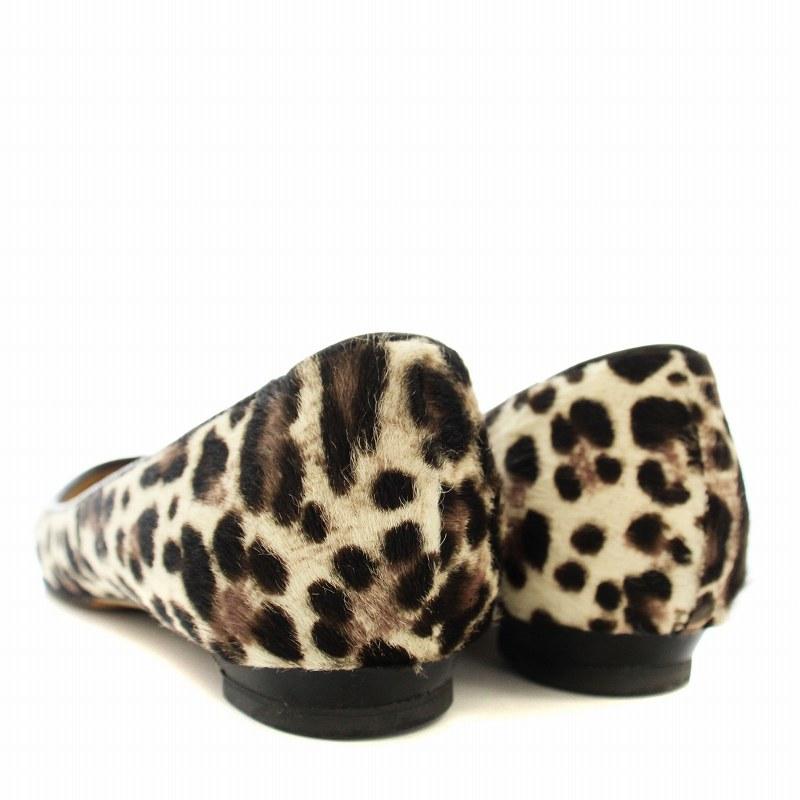ジミーチュウ JIMMY CHOO パンプス レオパード ヒョウ柄 ハラコ ポイン 