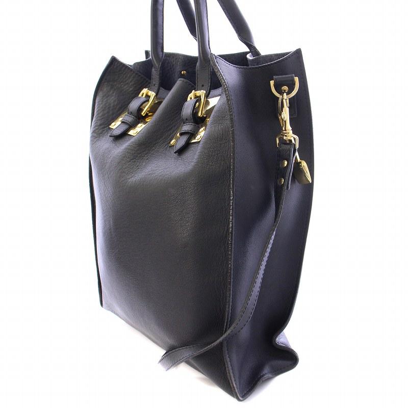 ソフィーヒュルム Sophie Hulme SOFT BUCKLE TOTE ソフトバックル