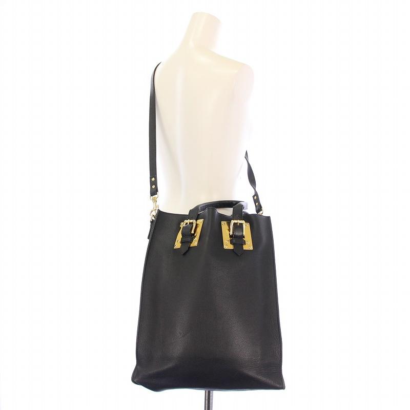 ソフィーヒュルム Sophie Hulme SOFT BUCKLE TOTE ソフトバックル