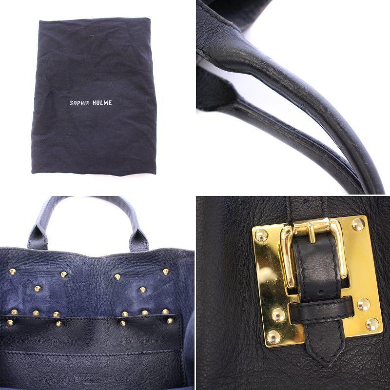 ★ソフィーヒュルムSophie Hulmeチェーンショルダーバッグ鍵 SOPHIE HULME(ソフィーヒュルム) ショルダーバッグ ブルー｜【公式