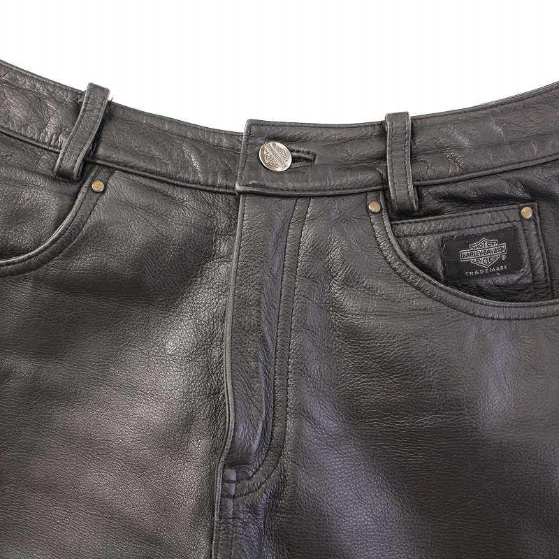 ハーレーダビッドソン HARLEY DAVIDSON レザーパンツ スラックス