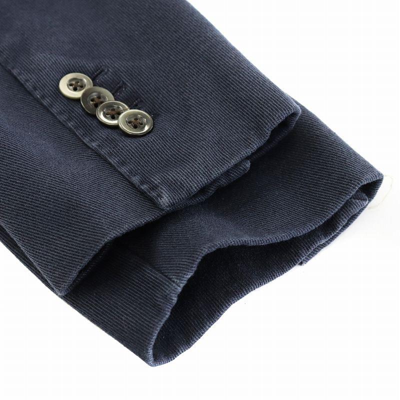 ボリオリ BOGLIOLI テーラードジャケット シングル コーデュロイ 46 紺