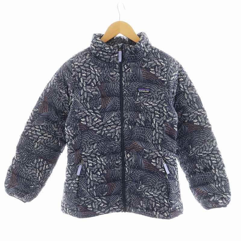 パタゴニア Patagonia ガールズ ダウンセーター ダウンジャケット 総柄