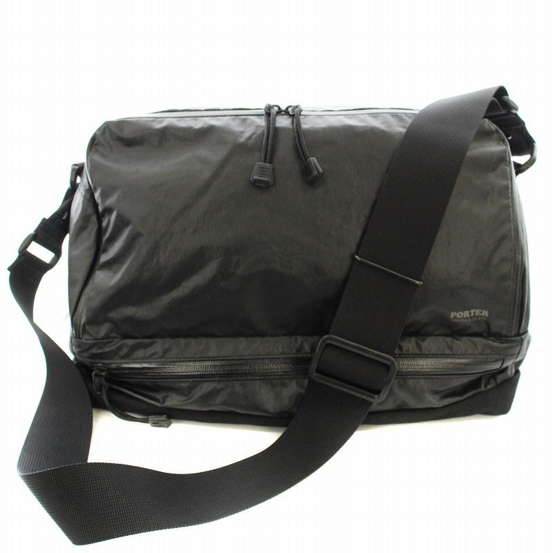 PORTER ショルダーバッグ 黒 ナイロン PORTER ポーター ナイロン