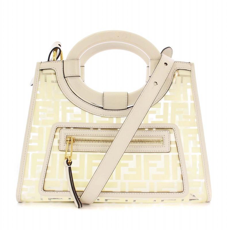 FENDI フェンディ クリア ショルダーバッグ 透ける ビニール 【公式通販】