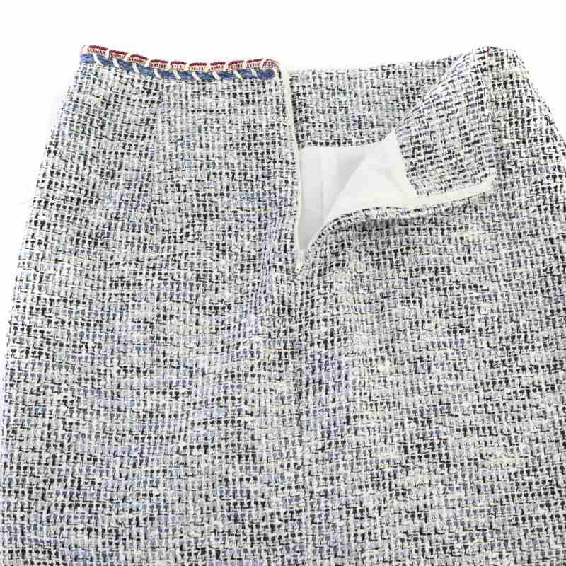 ピンキー&ダイアン ピンダイ タイトスカート ミモレ ロング ツイード