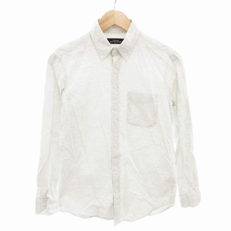 PG 長袖シャツ ホワイト グリーン 5 PG 長袖シャツ ホワイト グリーン 5 長袖ゴルフシャツ PG ホワイト