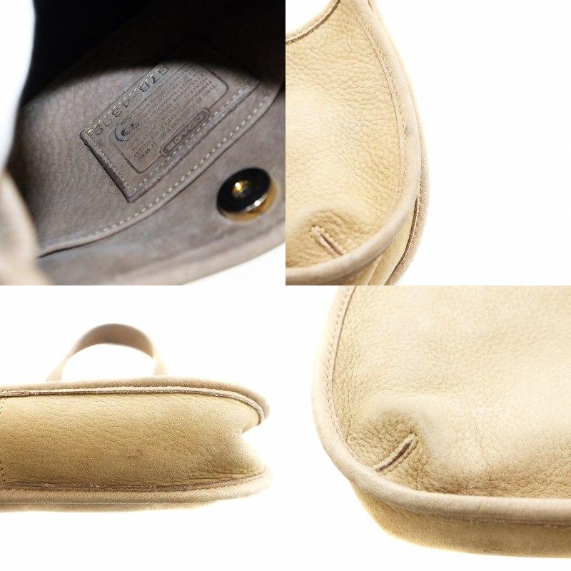 【中古】コーチ COACH エルゴ ヌバック ハンドバッグ スエード ベージュ 4399 /AN6 レディース COACH（コーチ） エルゴ ヌバック ハンドバッグ スエード ベージュ