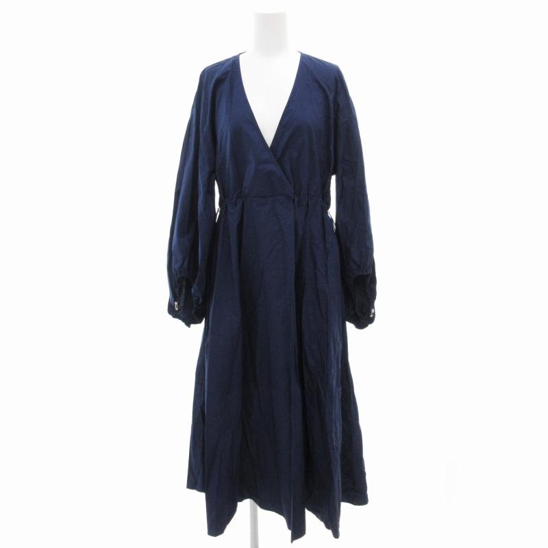 ZARA 未使用品 ザラ タグ付き ポプリン ワンピース ボリューム袖