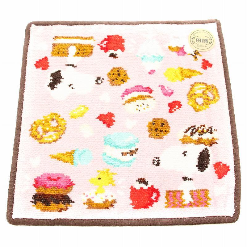 限定 FEILER スヌーピー タオルハンカチ スイーツ フェイラー