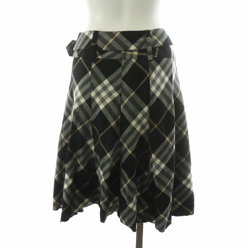 BURBERRY BLUE LABEL バーバリーブルーレーベル フレアスカート