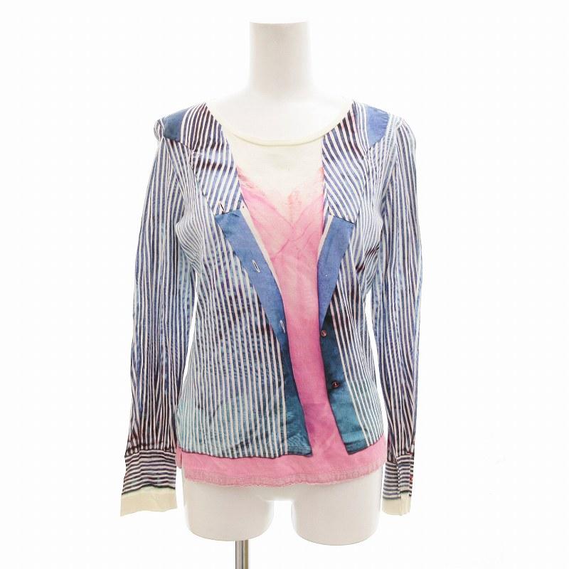 Paul Smith（ポール・スミス） ロングTシャツ カットソー ロンT 総柄