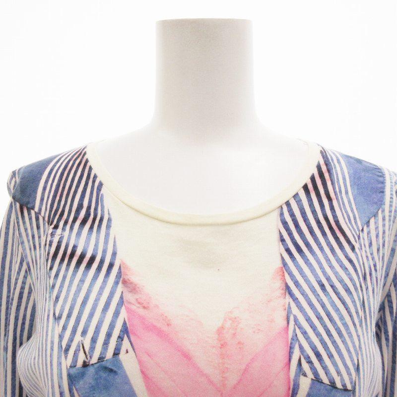 Paul Smith（ポール・スミス） ロングTシャツ カットソー ロンT 総柄